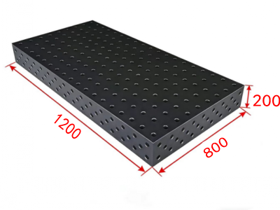 （1200x800x200）3D welding table D28